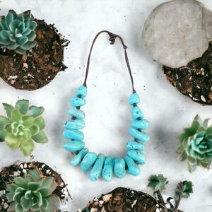 Beautiful Turquoise Stone Necklace